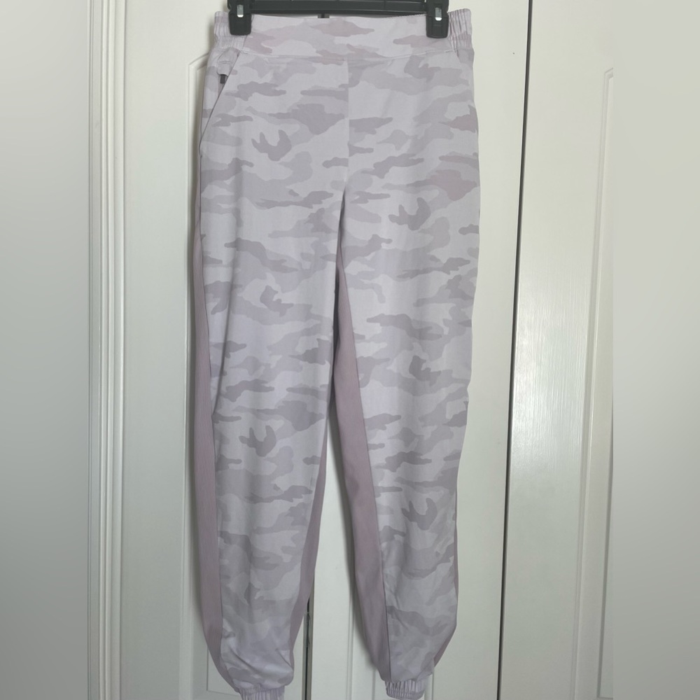 ATHLETA purple camo jogger